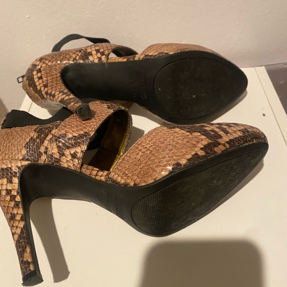 GUC - Vintage Python heels Size 7 NINE WEST - Picture 3 of 8